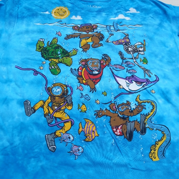 Grateful dead sea swimming tee shirt - Picture 4 of 8